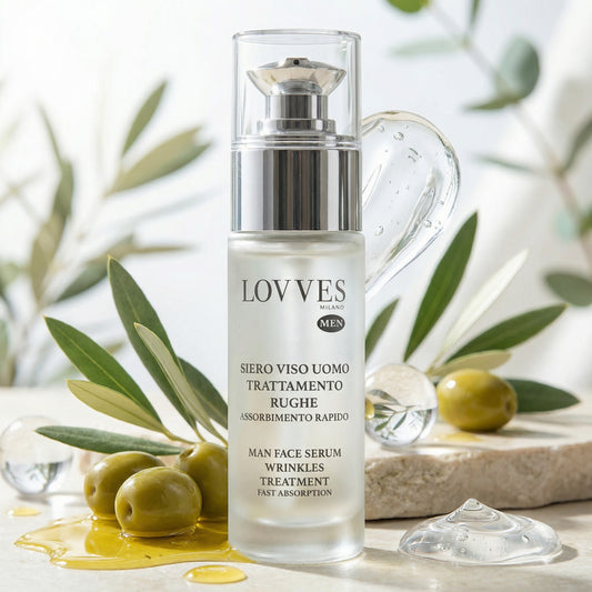 Siero Viso Uomo Trattamento Rughe