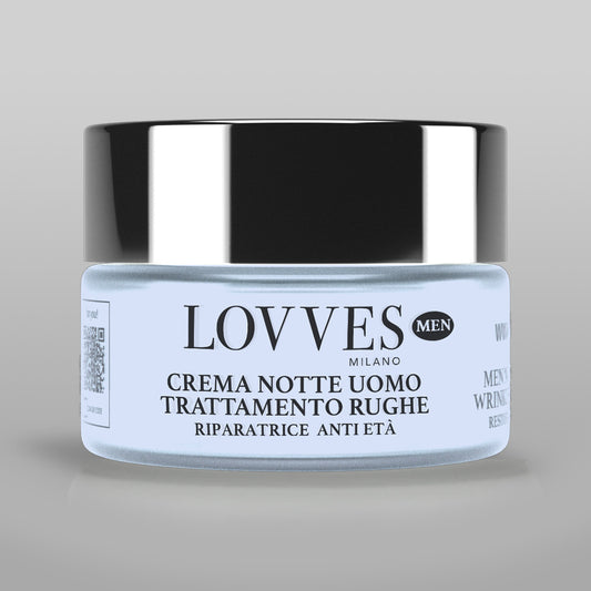 Crema Notte Uomo Trattamento Rughe