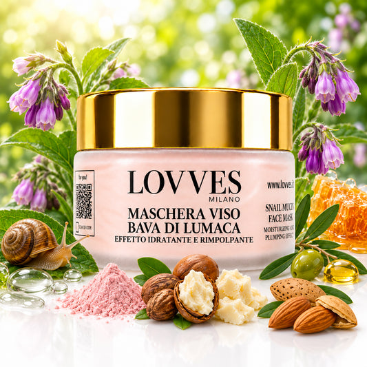 Maschera Viso con Bava di Lumaca