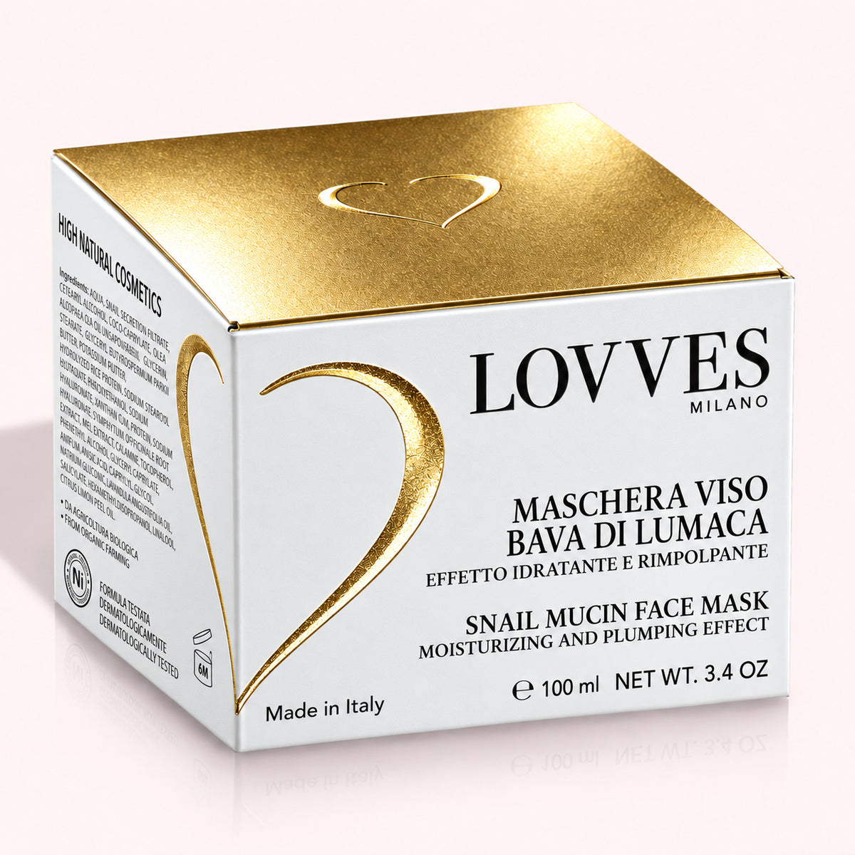 Maschera Viso con Bava di Lumaca