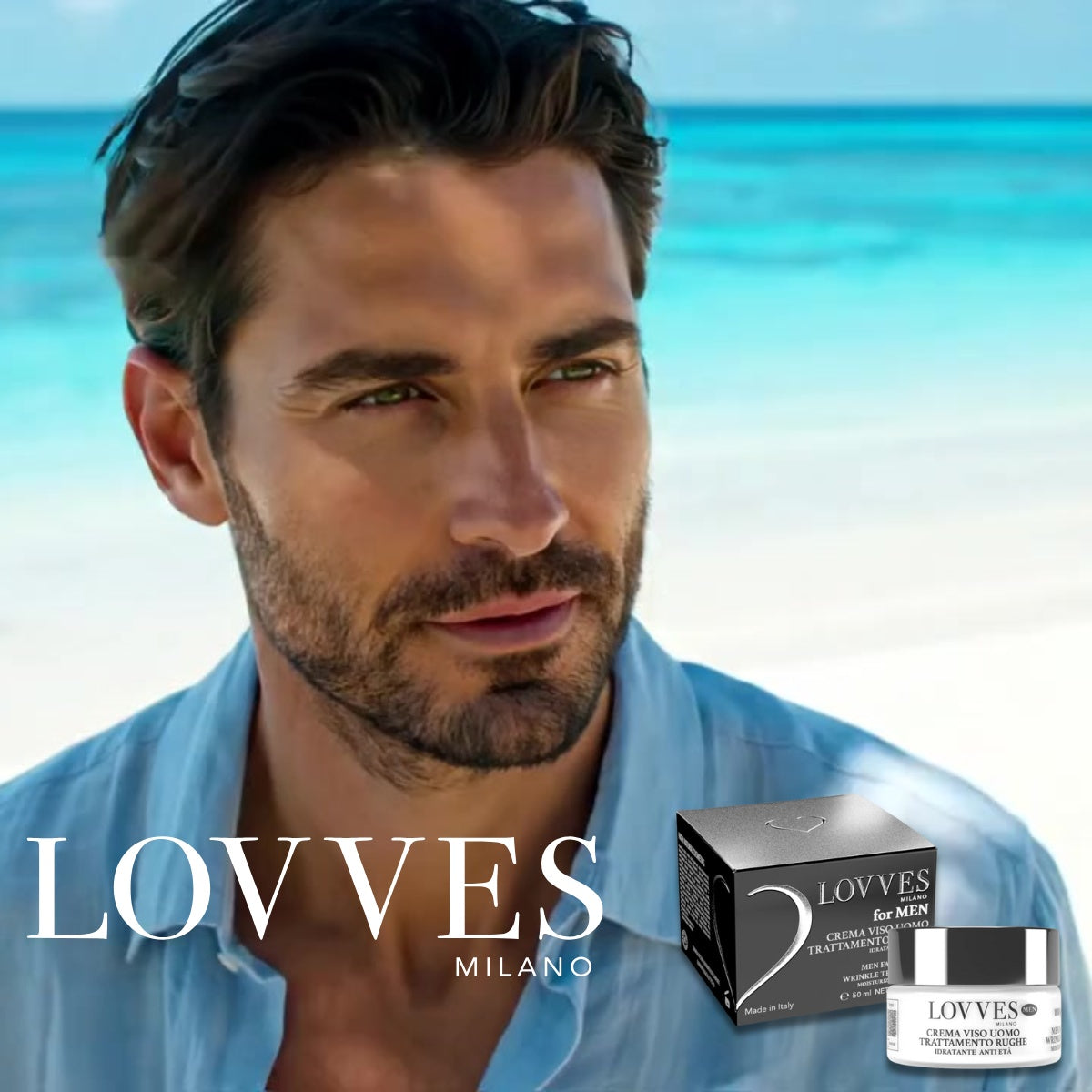 Crema Viso Uomo Trattamento Rughe