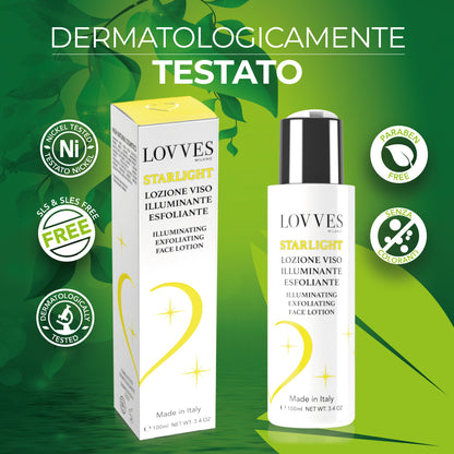 Lozione Viso Esfoliante Illuminante